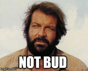 Not Bud ! | NOT BUD | image tagged in bud | made w/ Imgflip meme maker
