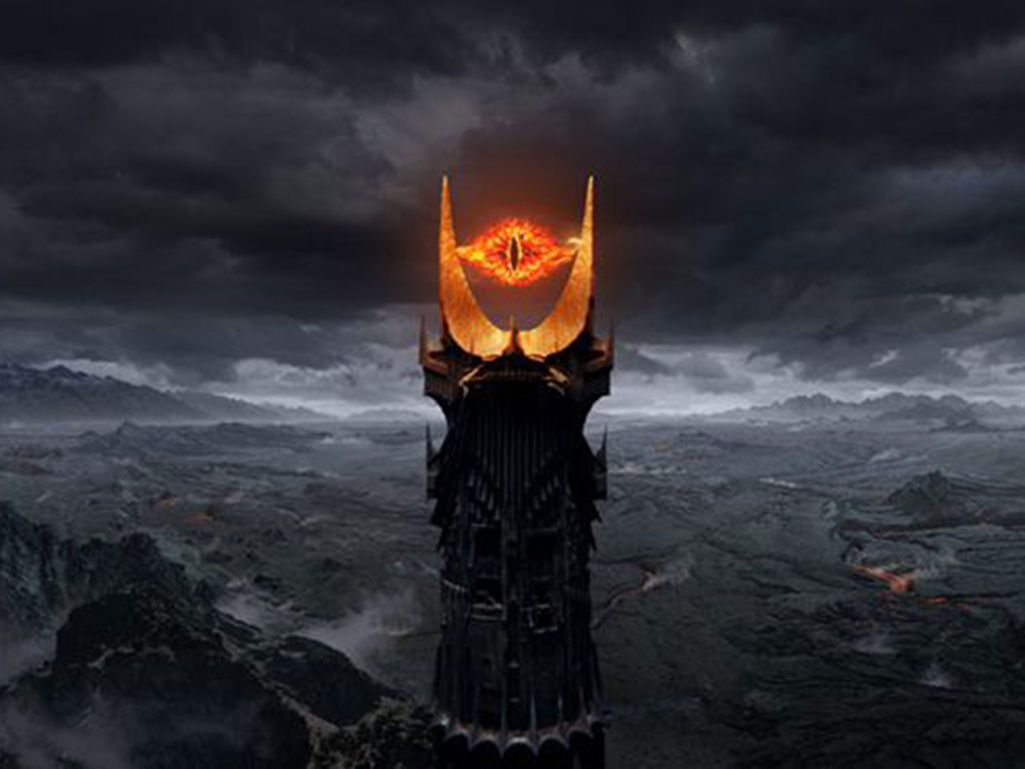 High Quality Eye of Sauron Blank Meme Template