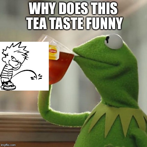 But That's None Of My Business | WHY DOES THIS TEA TASTE FUNNY | image tagged in memes,but thats none of my business,kermit the frog | made w/ Imgflip meme maker