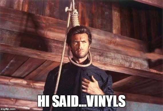 Records | HI SAID...VINYLS | image tagged in lps,vinyl | made w/ Imgflip meme maker