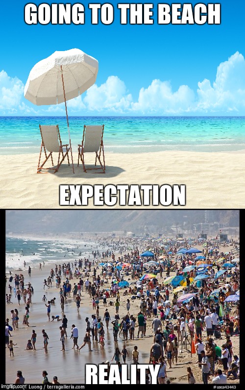 Vacation Expectations Vs Reality The O Guide