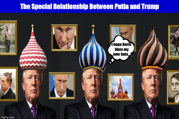 The Special Relationship Between Putin and Trump | image tagged in donald trump,trump,vladimir putin,putin,funny,memes | made w/ Imgflip meme maker