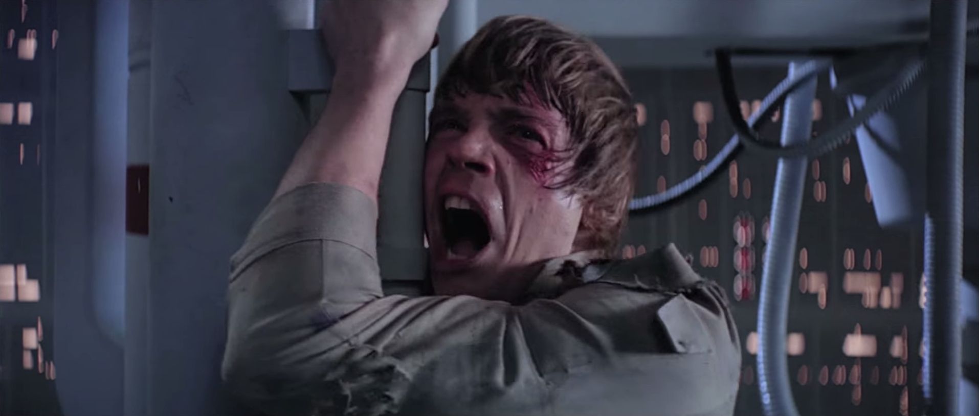 High Quality Luke Skywalker No Hand Blank Meme Template