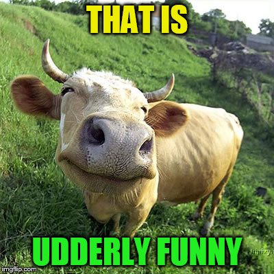THAT IS UDDERLY FUNNY | made w/ Imgflip meme maker