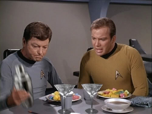 Star Trek dinner Blank Meme Template