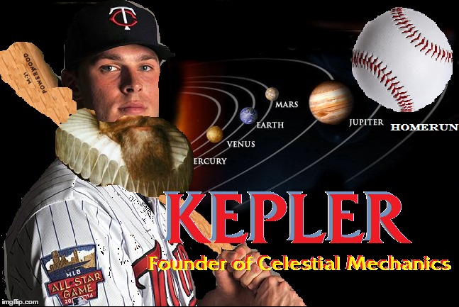 Max Kepler | image tagged in max kepler,minnesota twins,fantasy baseball,johannes kepler,solar system | made w/ Imgflip meme maker