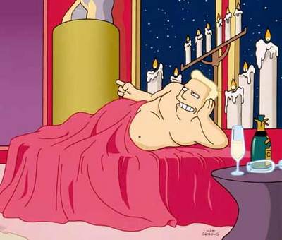 High Quality Zapp Brannigan in bed Blank Meme Template