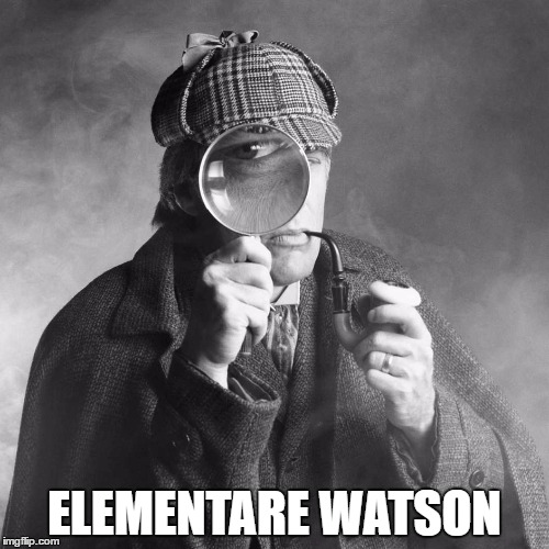 ELEMENTARE WATSON | made w/ Imgflip meme maker