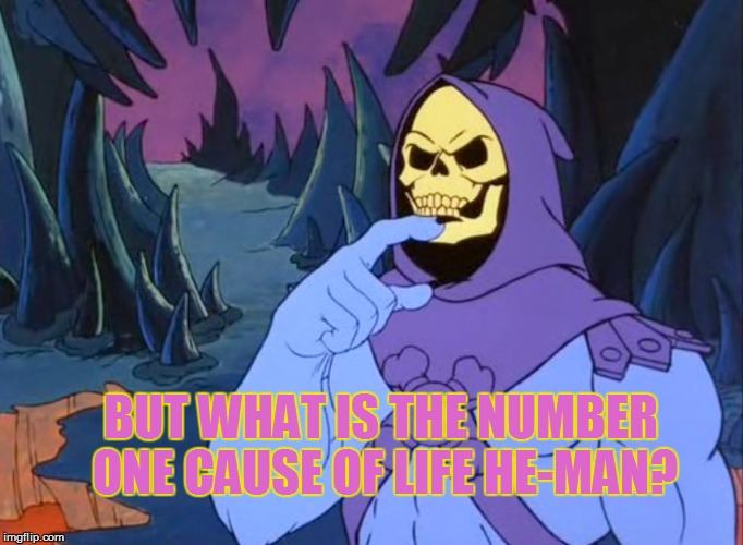 BUT WHAT IS THE NUMBER ONE CAUSE OF LIFE HE-MAN? | made w/ Imgflip meme maker