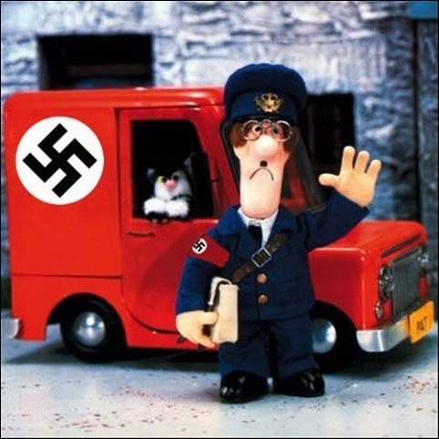 Nazi Postman Blank Meme Template