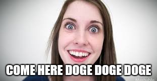 COME HERE DOGE DOGE DOGE | made w/ Imgflip meme maker