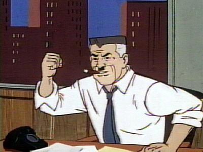 J Jonah Jameson Blank Meme Template