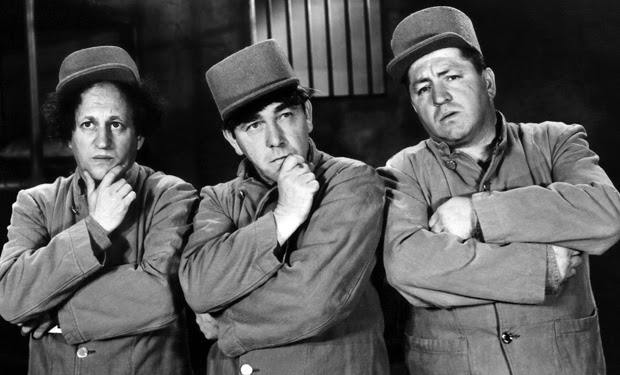 the three stooges Blank Meme Template