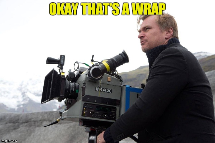 OKAY THAT'S A WRAP | made w/ Imgflip meme maker