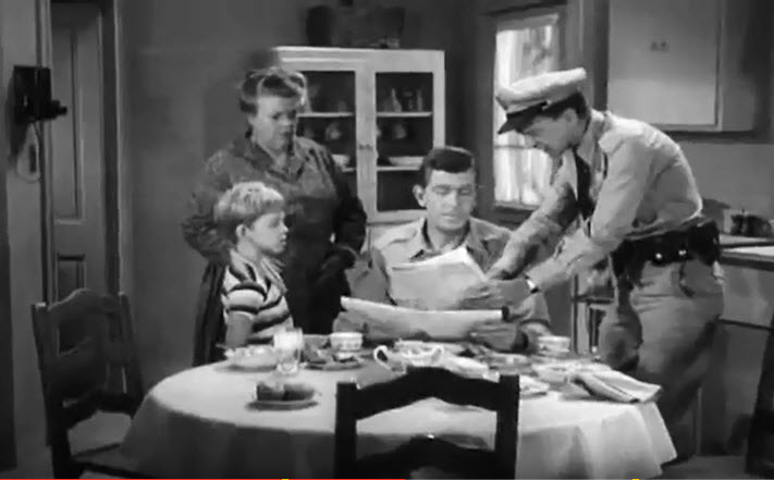 Andy Griffith News Blank Meme Template
