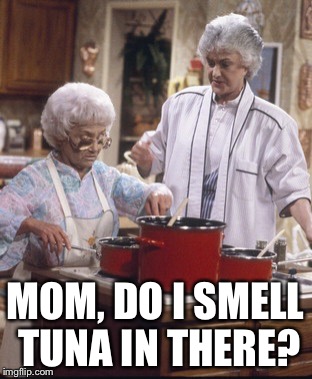 MOM, DO I SMELL TUNA IN THERE? | made w/ Imgflip meme maker