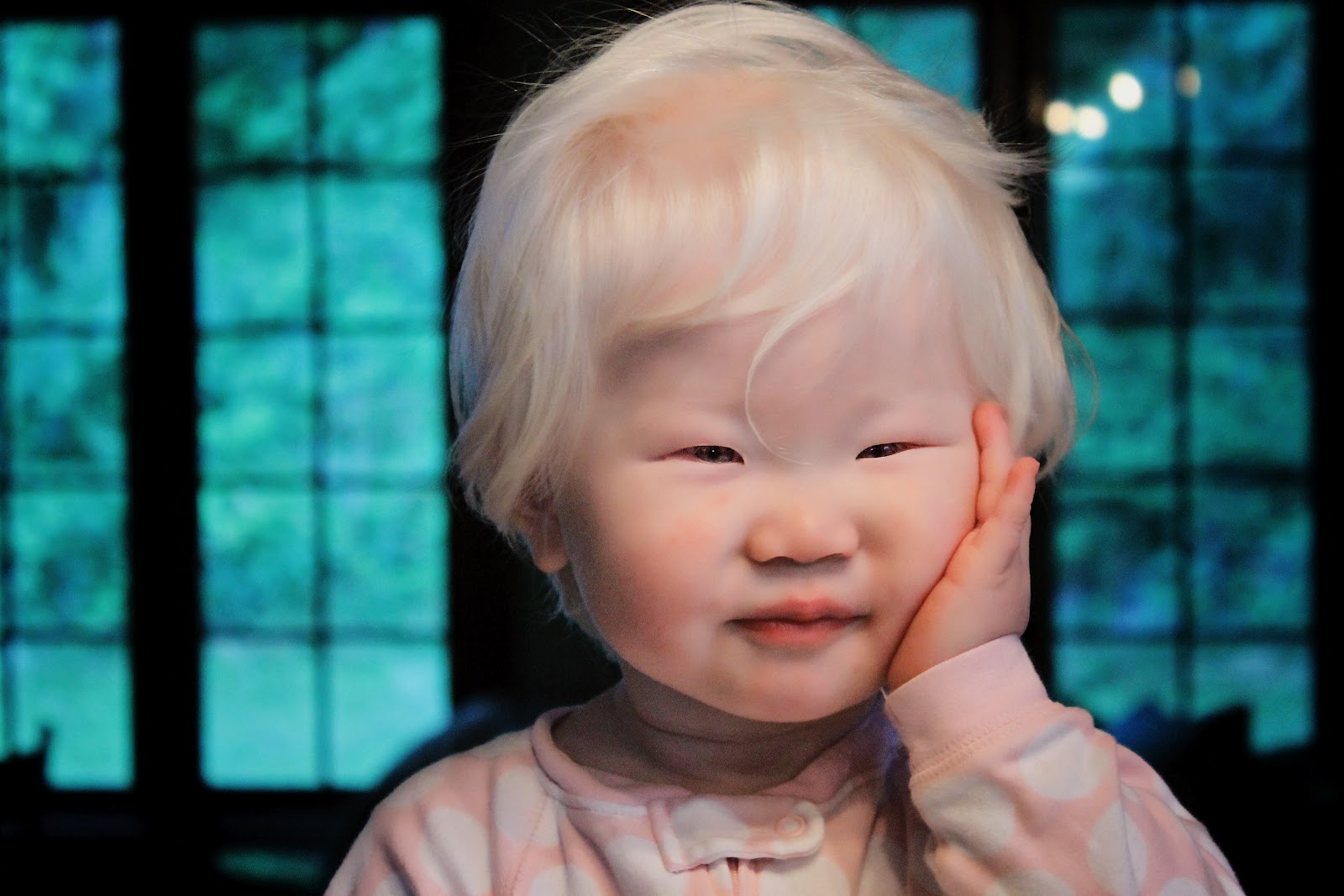 Albino Asian Baby Blank Meme Template