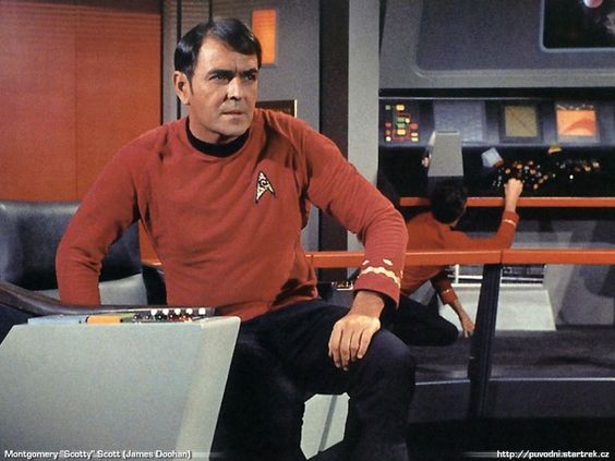 Scotty Star Trek Blank Meme Template