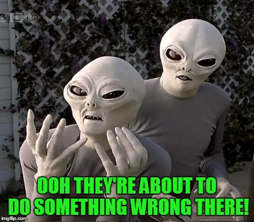 OOH THEY'RE ABOUT TO DO SOMETHING WRONG THERE! | made w/ Imgflip meme maker