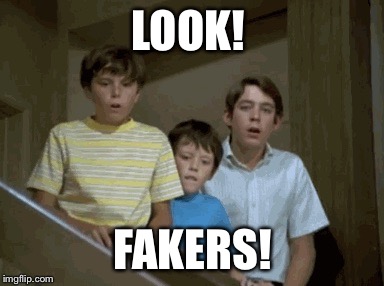 LOOK! FAKERS! | made w/ Imgflip meme maker