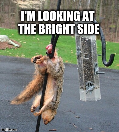 I'M LOOKING AT THE BRIGHT SIDE | made w/ Imgflip meme maker