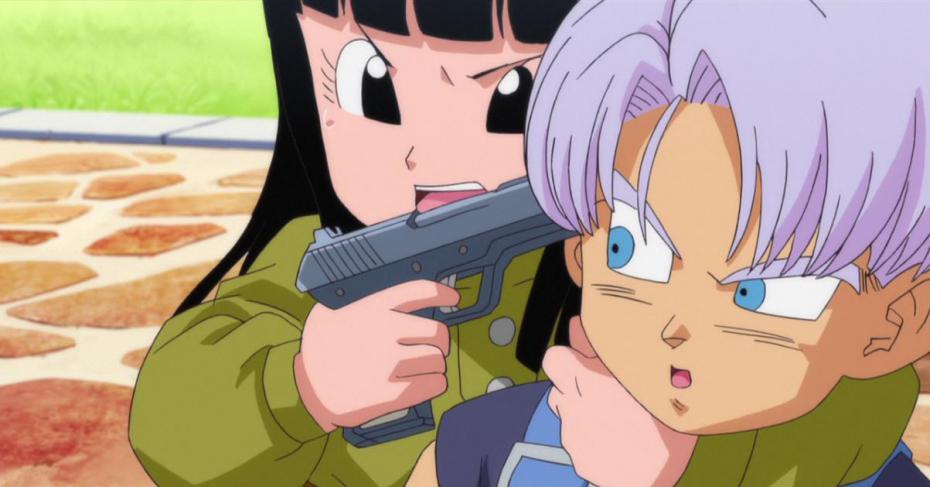 High Quality Trunks And Mai Blank Meme Template