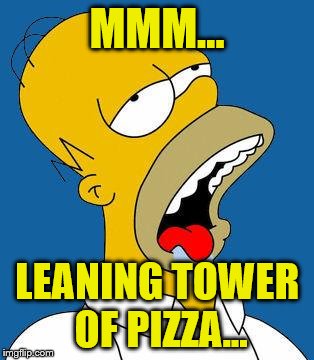 guy pranks people at leaning tower of pizza