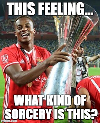 THIS FEELING... WHAT KIND OF SORCERY IS THIS? | image tagged in football,soccer,champions,portugal,portuguese | made w/ Imgflip meme maker