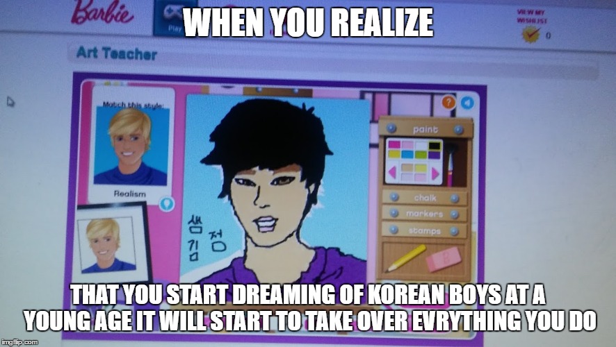 WHEN YOU REALIZE; THAT YOU START DREAMING OF KOREAN BOYS AT A YOUNG AGE IT WILL START TO TAKE OVER EVRYTHING YOU DO | image tagged in kpop | made w/ Imgflip meme maker