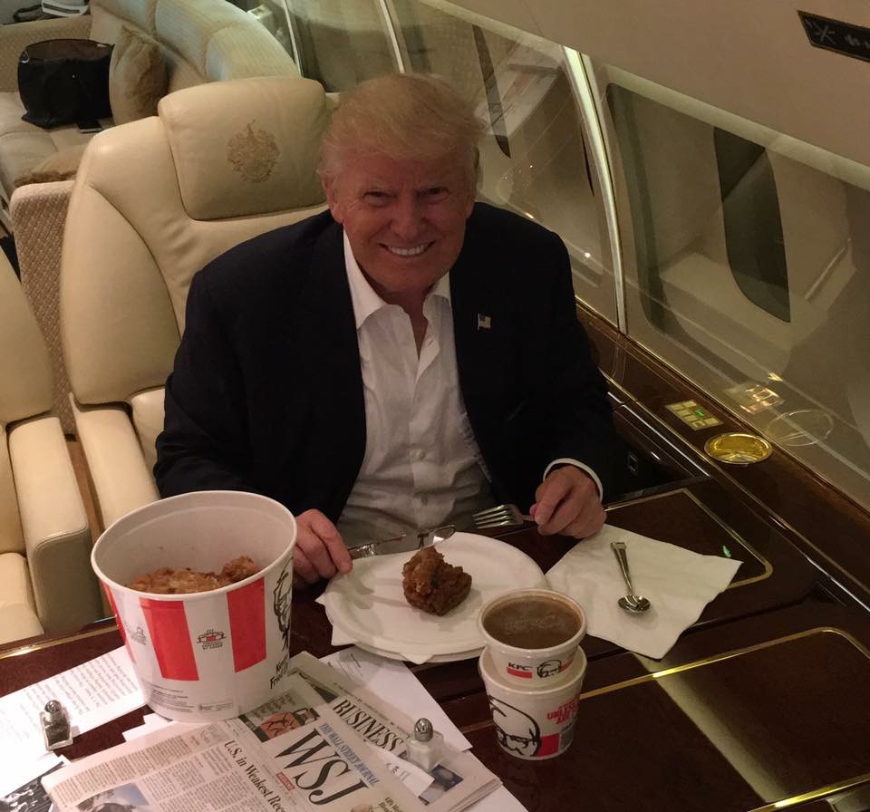 High Quality Kfc trump Blank Meme Template