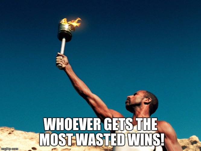 WHOEVER GETS THE MOST WASTED WINS! | made w/ Imgflip meme maker