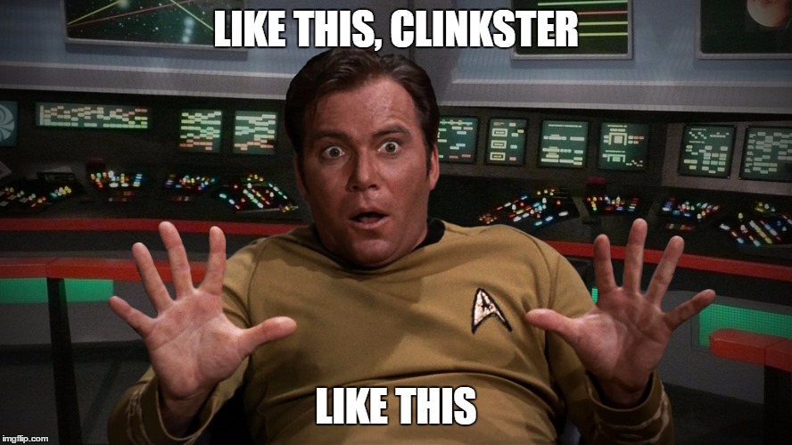 LIKE THIS, CLINKSTER LIKE THIS | made w/ Imgflip meme maker