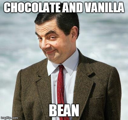 CHOCOLATE AND VANILLA BEAN | made w/ Imgflip meme maker