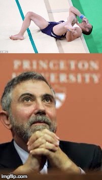 Keynesian! | image tagged in keynes,paul krugman,olympics | made w/ Imgflip meme maker