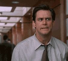 Jim Carrey shocked Blank Meme Template