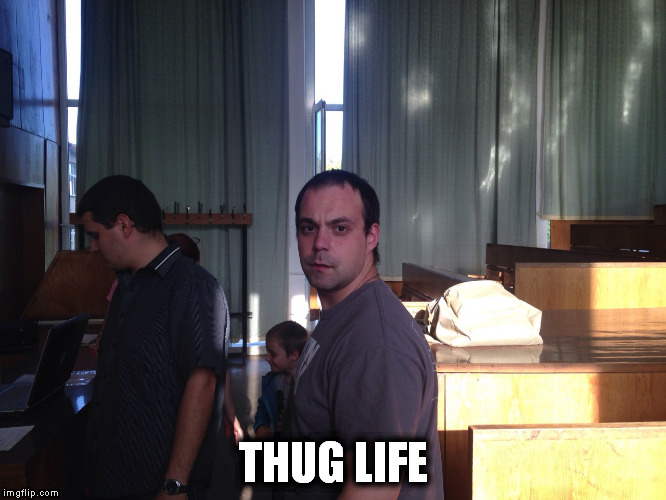 THUG LIFE | image tagged in student life,exams,thug life | made w/ Imgflip meme maker