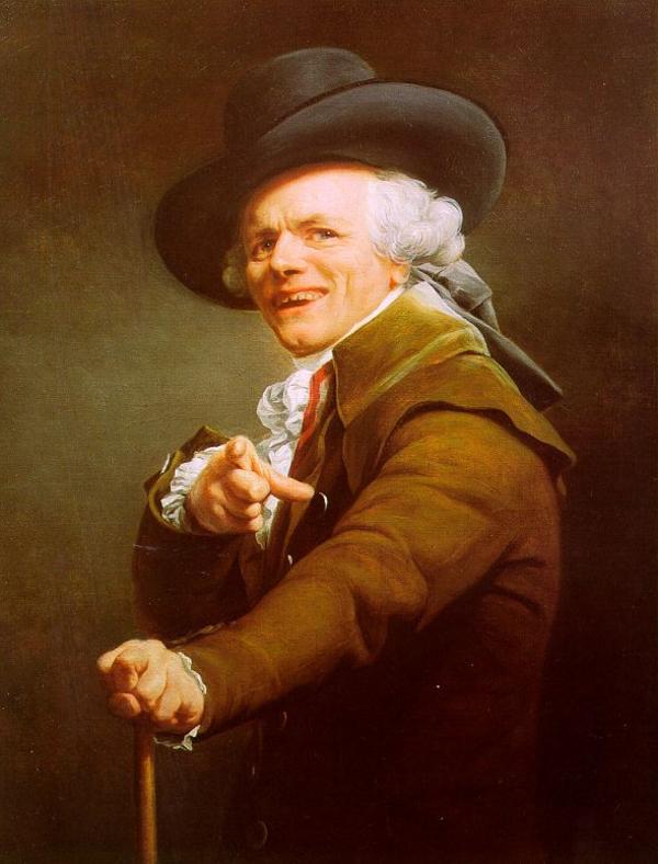 Joseph Ducreux / Archaic Rap Blank Meme Template