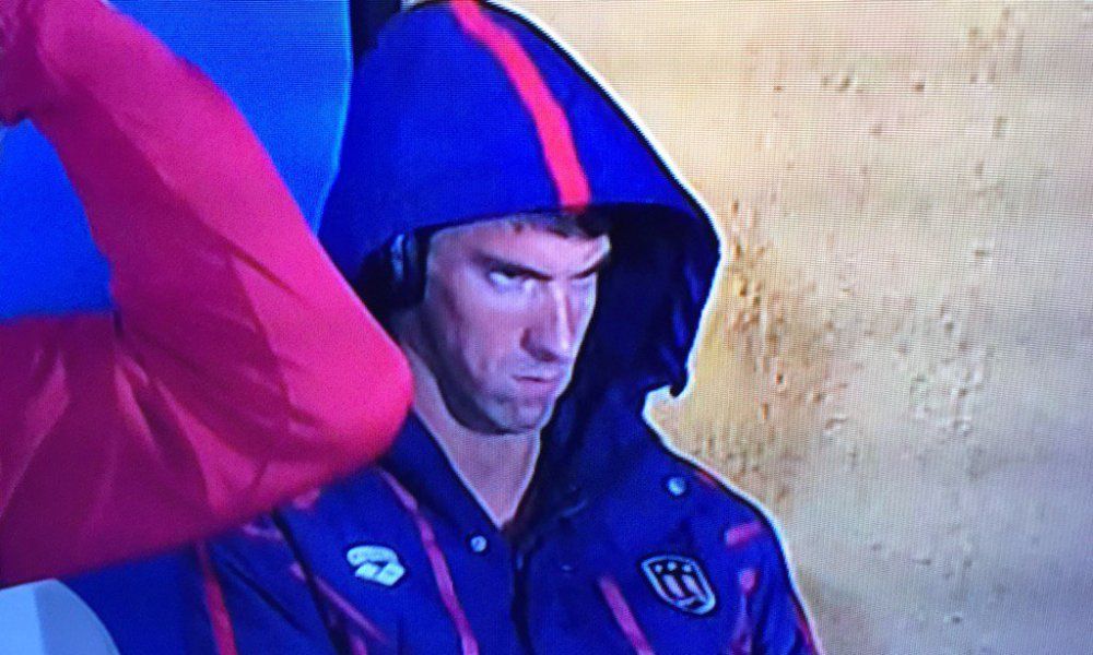 High Quality phelps face Blank Meme Template