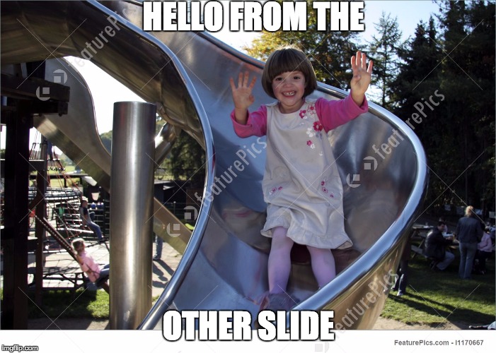 Adello From The | HELLO FROM THE; OTHER SLIDE | image tagged in adele hello | made w/ Imgflip meme maker