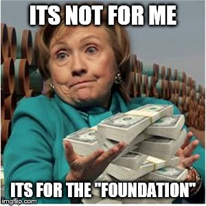 ITS NOT FOR ME ITS FOR THE "FOUNDATION" | made w/ Imgflip meme maker