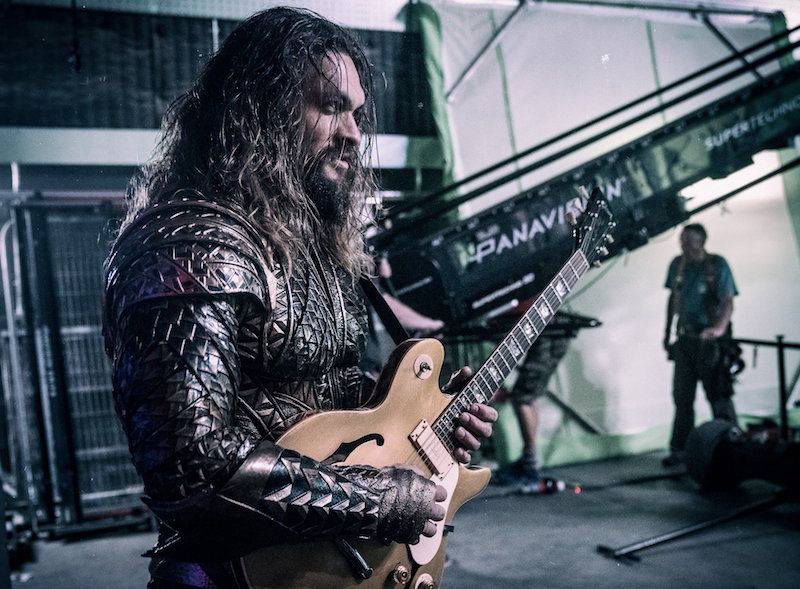 High Quality aquaman guitar Blank Meme Template