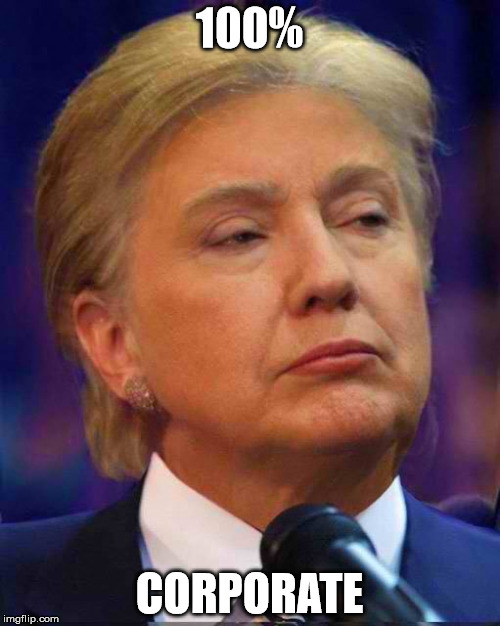 Clump | 100% CORPORATE | image tagged in clump | made w/ Imgflip meme maker