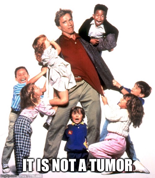 IT IS NOT A TUMOR | made w/ Imgflip meme maker