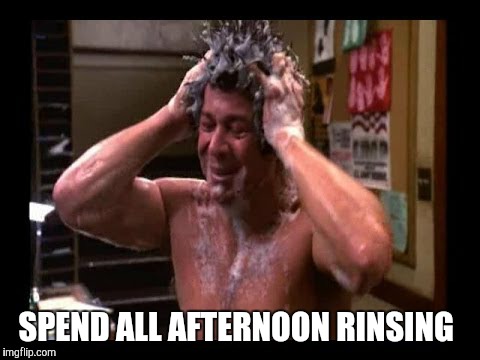 SPEND ALL AFTERNOON RINSING | made w/ Imgflip meme maker
