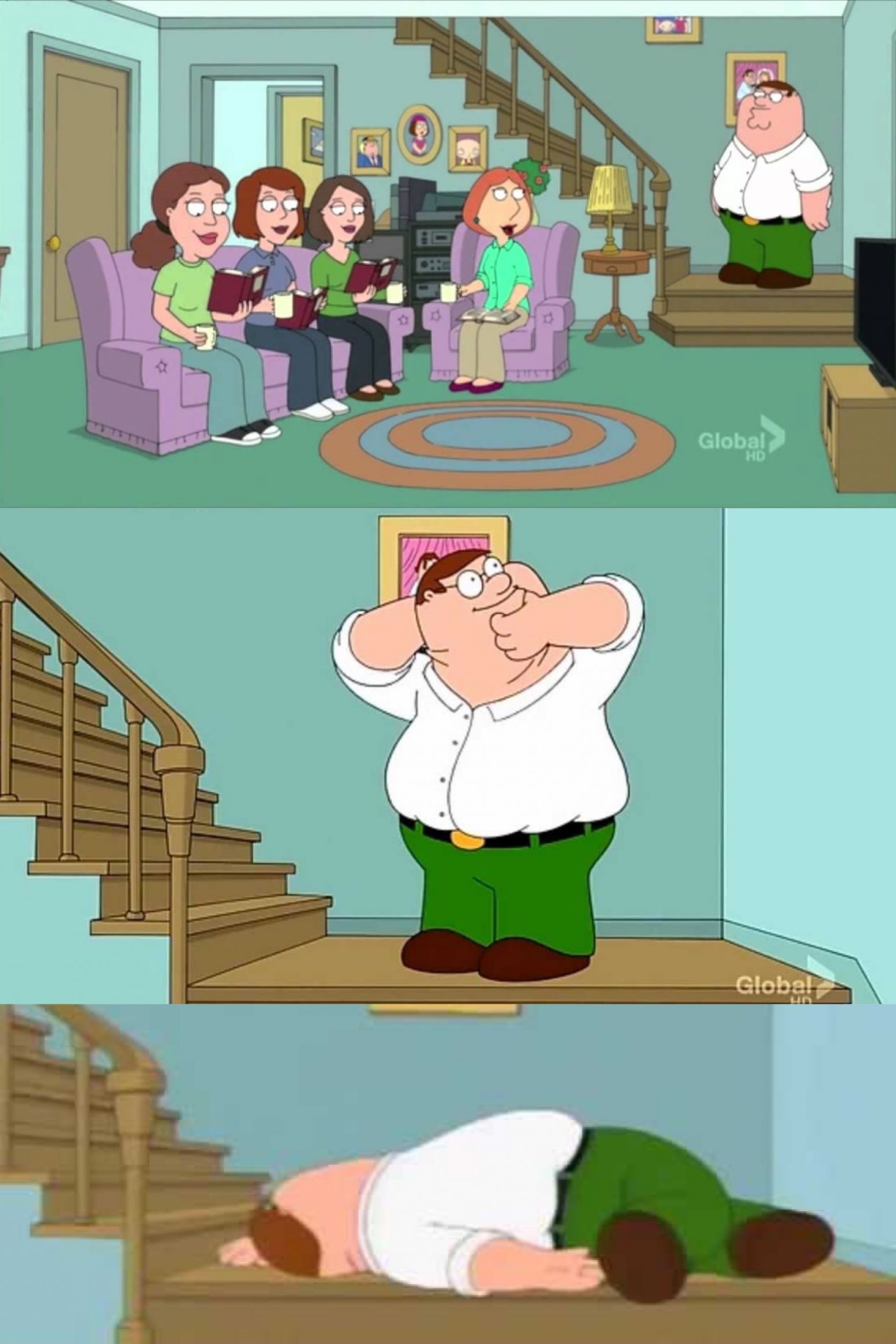 Peter griffin neck snap Blank Meme Template. 