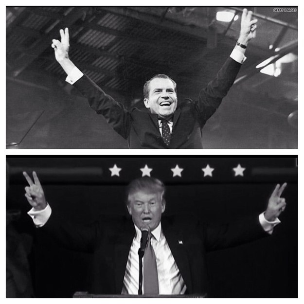 Trump Nixon Blank Meme Template