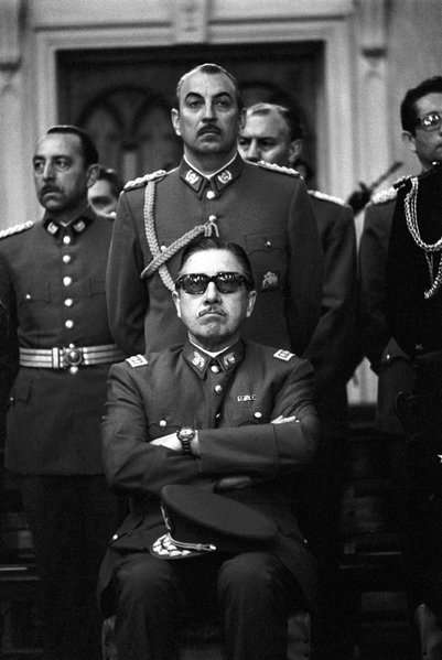 Pinochet thug life Blank Meme Template