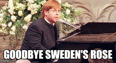 GOODBYE SWEDEN'S ROSE | made w/ Imgflip meme maker