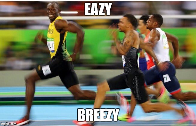 eazy  | EAZY; BREEZY | image tagged in bolt | made w/ Imgflip meme maker
