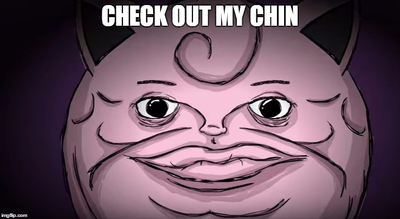CHECK OUT MY CHIN | image tagged in chin | made w/ Imgflip meme maker